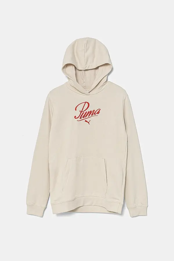 Puma Puma Otroški pulover Puma ESS SCRIPT Hoodie TR