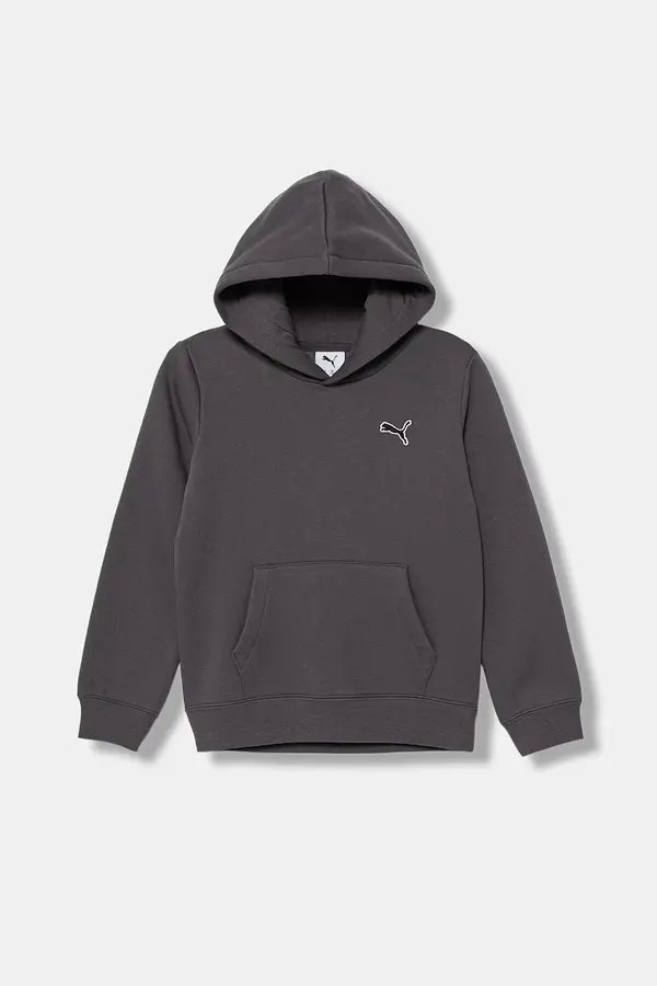 Puma Puma pulover s kapuco otroški z bombažem ESS ELEVATED Hoodie FL
