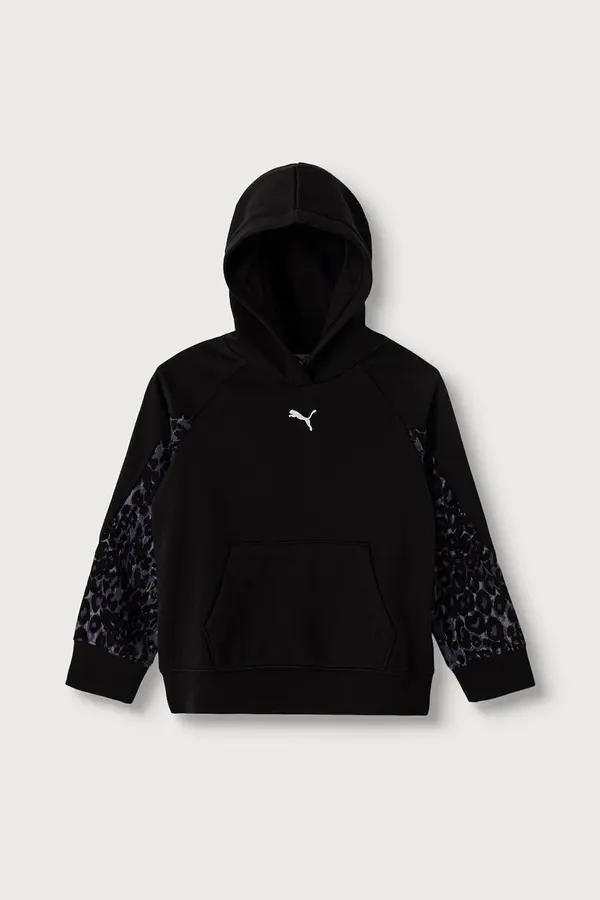 Puma Puma pulover s kapuco otroški z bombažem PUMA SPORT ANIMAL Hoodie