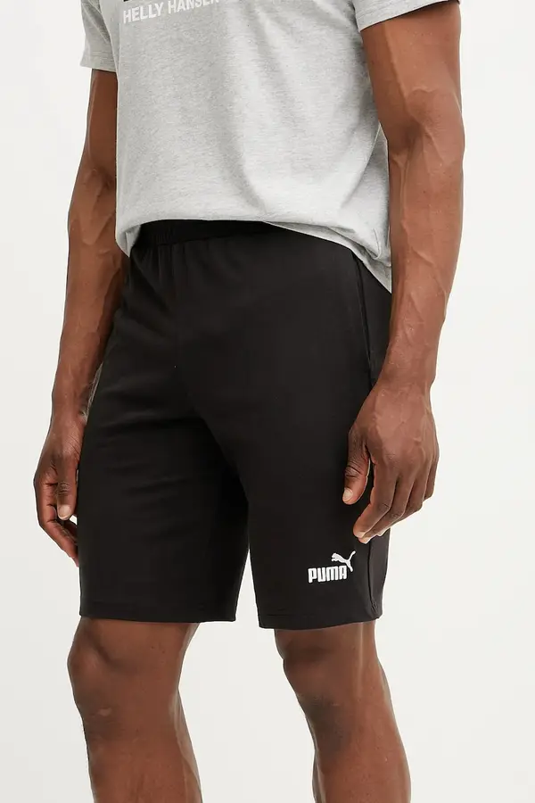 Puma Puma trenirka kratke hlače moške bombažne Essential Jersey