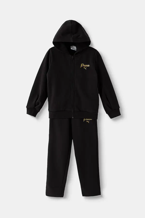 Puma Puma trenirka otroška z bombažem ESS SCRIPT Sweat Suit
