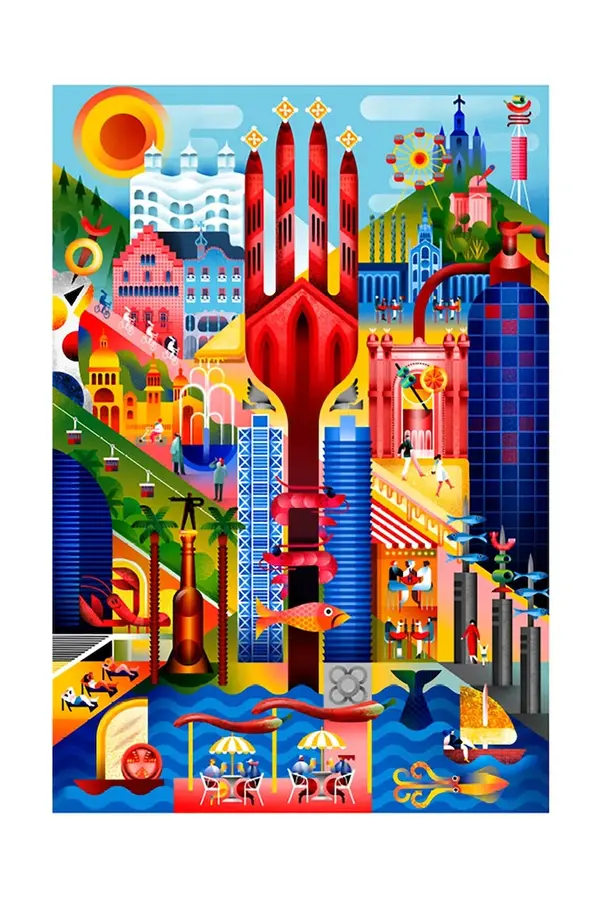 Balvi Puzzle Balvi Barcelona 1000 pcs