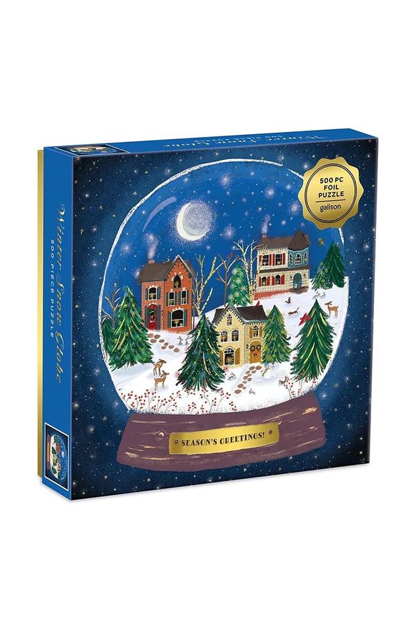 Galison Puzzle Galison Winter Snow Globe 500 elementów