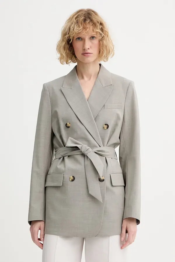 rag & bone rag & bone dvoredni suknjič ženski z volno Virginia