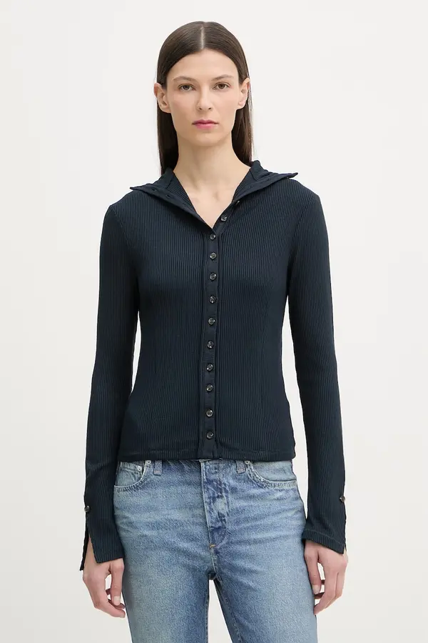 rag & bone rag & bone majica z dolgimi rokavi ženska z viskozo