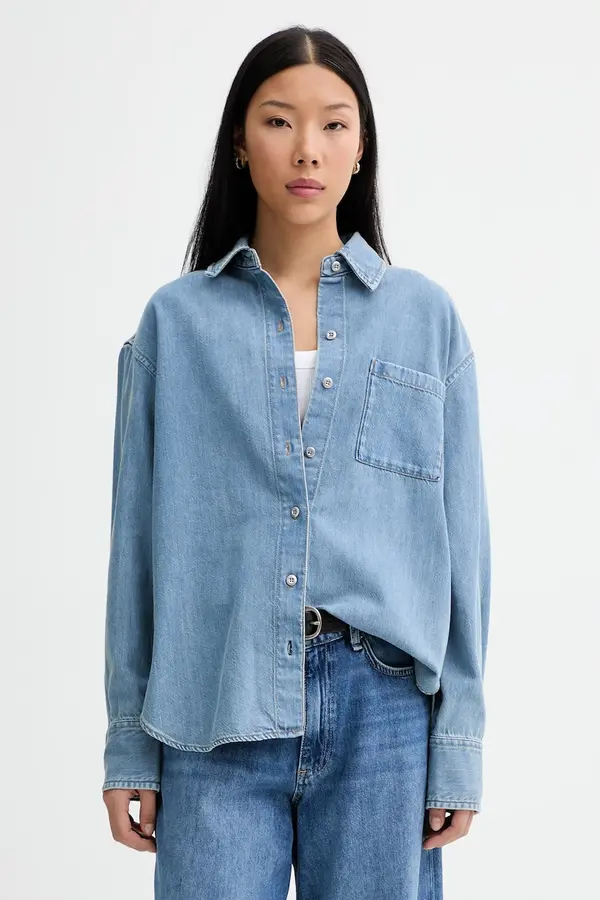 rag & bone rag & bone srajca ženska denim