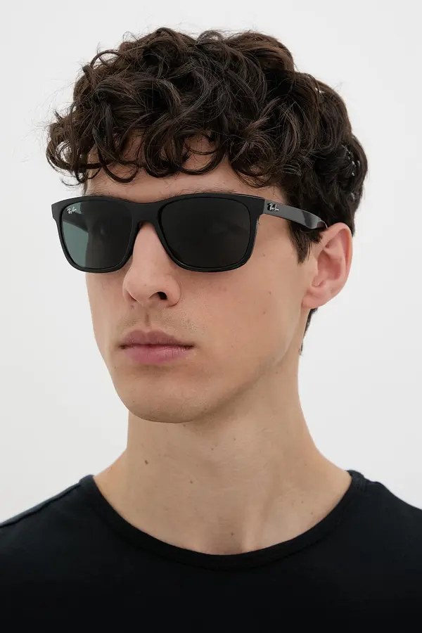 Ray-Ban Ray-Ban kvadratna sončna očala moška