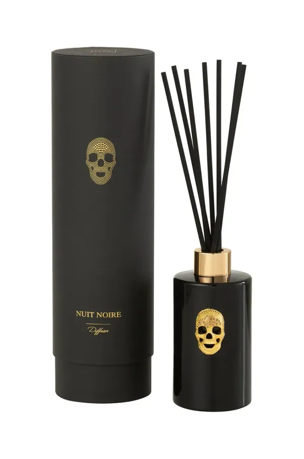 J-Line Razpršilec za dišave J-Line Skull Nuit Noire 200 ml črna barva