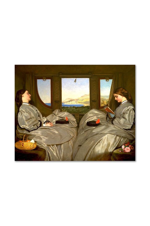 Inne Reprodukcija Augustus Leopold Egg, The Travelling Companions 50 x 40 cm