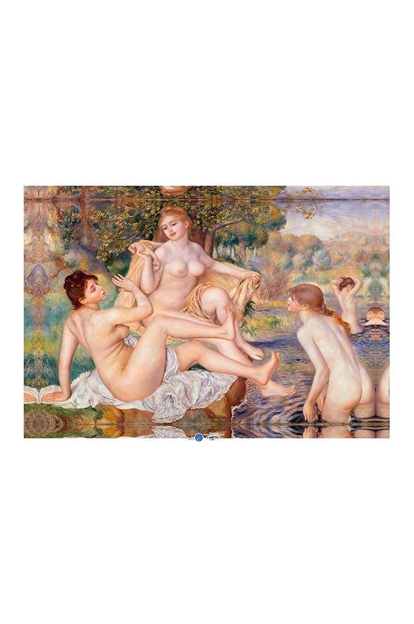 Inne Reprodukcija na platnu Pierre Auguste Renoir, Kąpiące się
