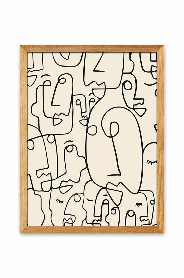 Inne Reprodukcija na platnu v okvirju 33x43 cm - author unknown