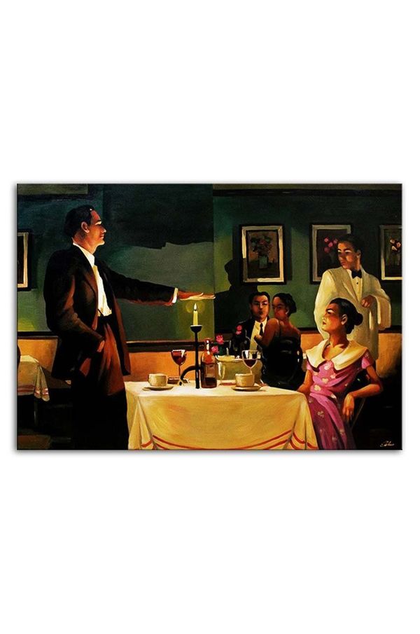 Inne Reprodukcija, naslikana z oljem Jack Vettriano, The Test of True Love