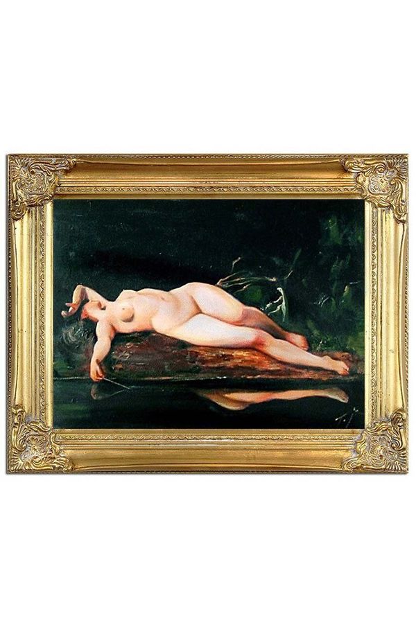 Inne Reprodukcija, naslikana z oljem, v okvirju Wojciech Gerson, Odpoczynek