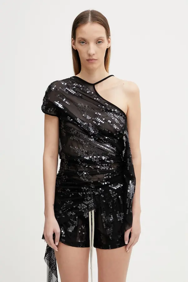 Rick Owens Lilies Rick Owens Lilies asimetrična bluza ženska Tungsten