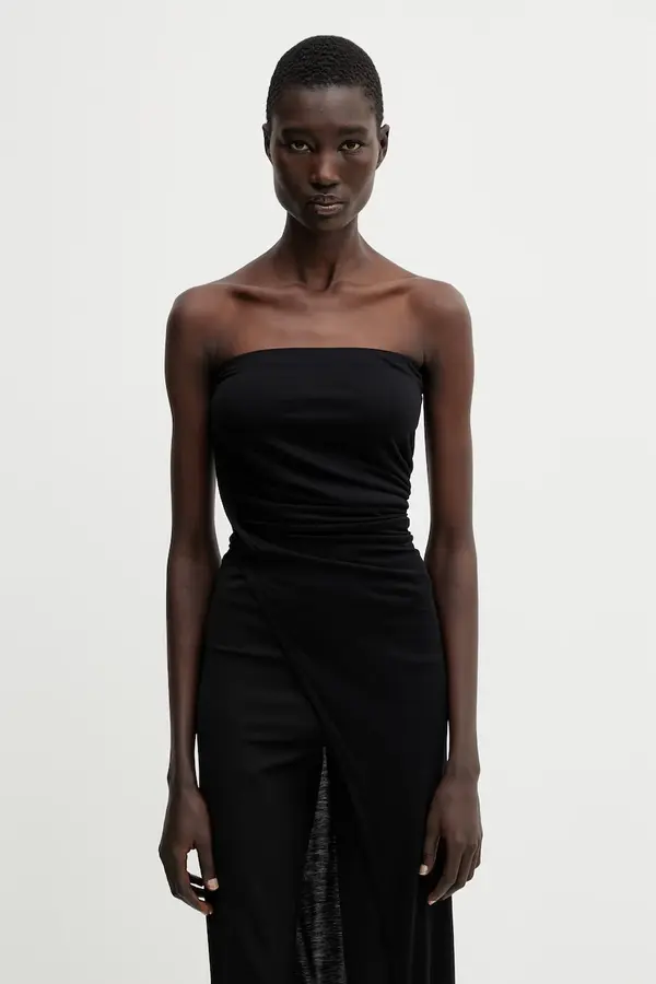 Rick Owens Lilies Rick Owens Lilies bluza z odkritimi rameni ženska viskozna