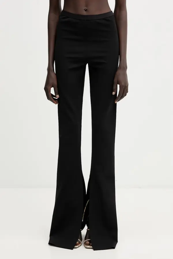 Rick Owens Lilies Rick Owens Lilies hlače ženske z viskozo Carmen