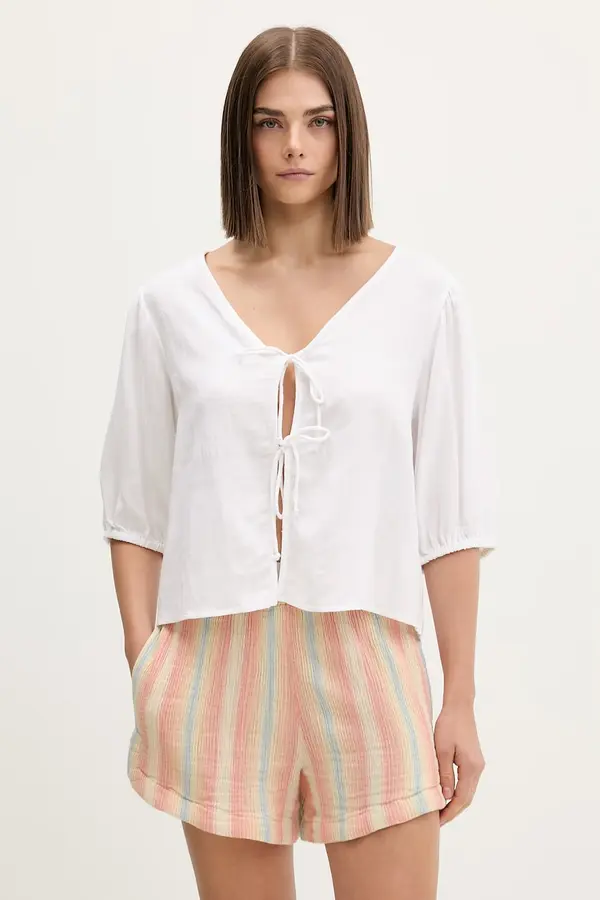 Rip Curl Rip Curl bluza ženska z dodatkom lanu PREMIUM SURF