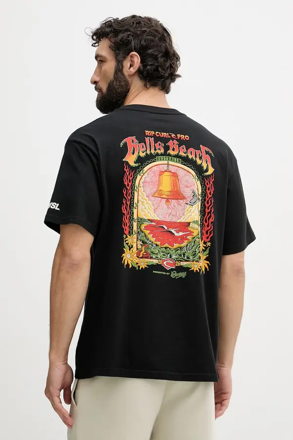 Rip Curl Rip Curl kratka majica moška bombažna BELLS PRO 26