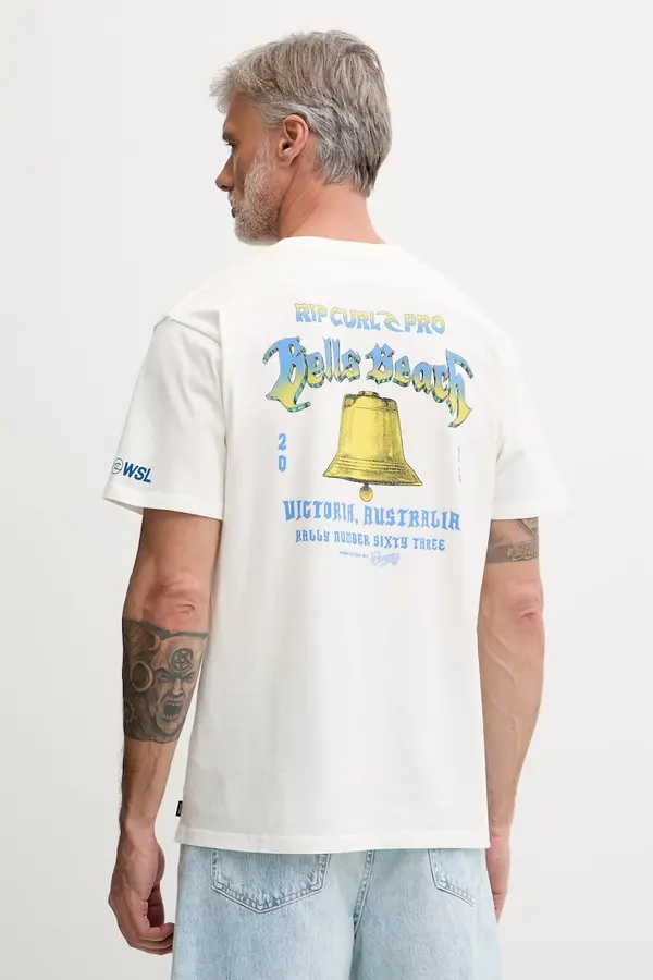 Rip Curl Rip Curl kratka majica moška bombažna BELLS PRO 26