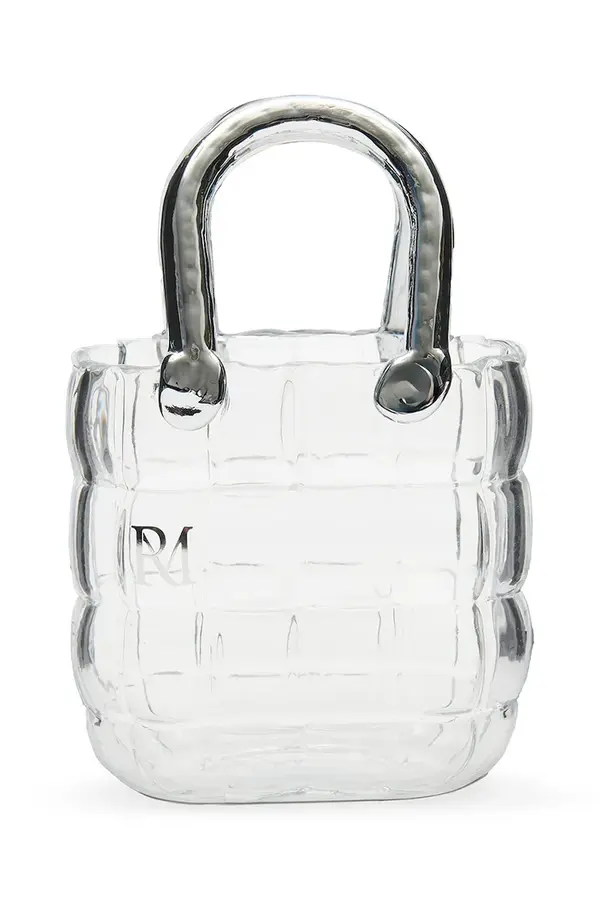 Riviera Maison Riviera Maison vaza dekorativna iz stekla 14,5 x 8 x 22 cm