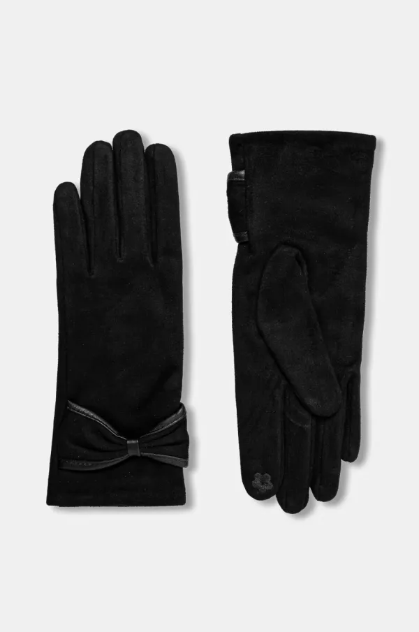 Answear Lab Rokavice Answear Lab ženski, črna barva