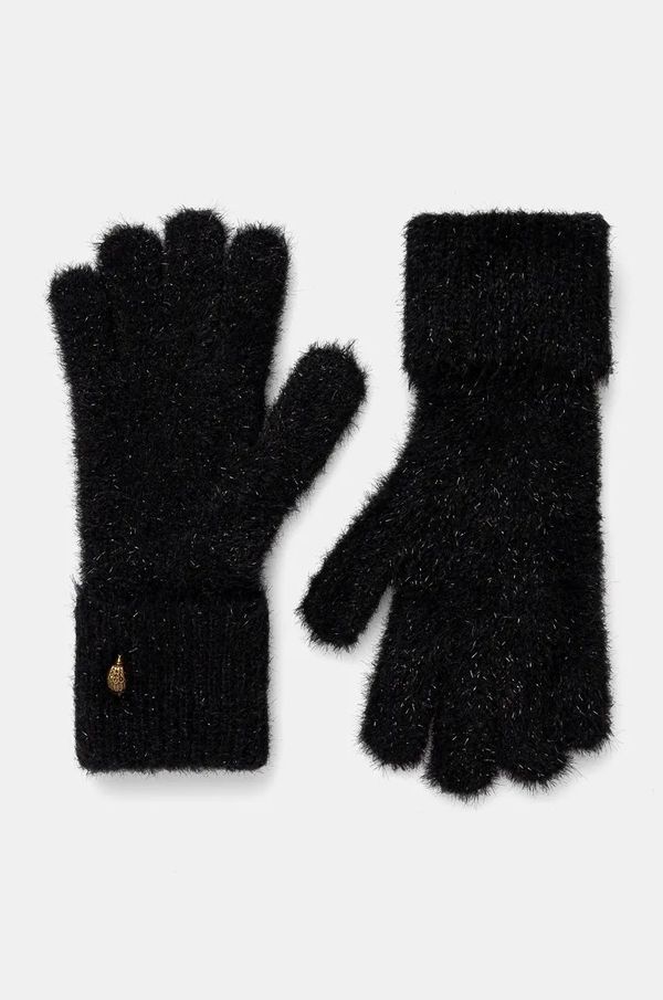 Kurt Geiger London Rokavice Kurt Geiger London ženske, črna barva, 3646700979