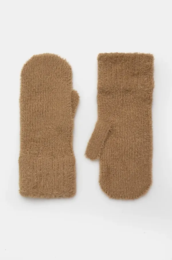 MICHAEL Michael Kors Rokavice MICHAEL Michael Kors ženske, rjava barva, 539839