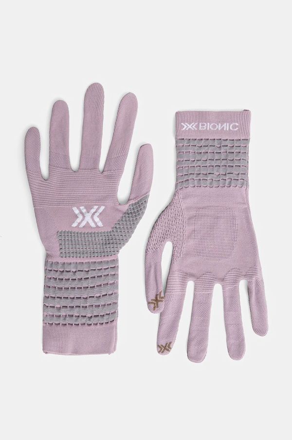 X-bionic Rokavice X-Bionic vijolična barva, RG00W24U