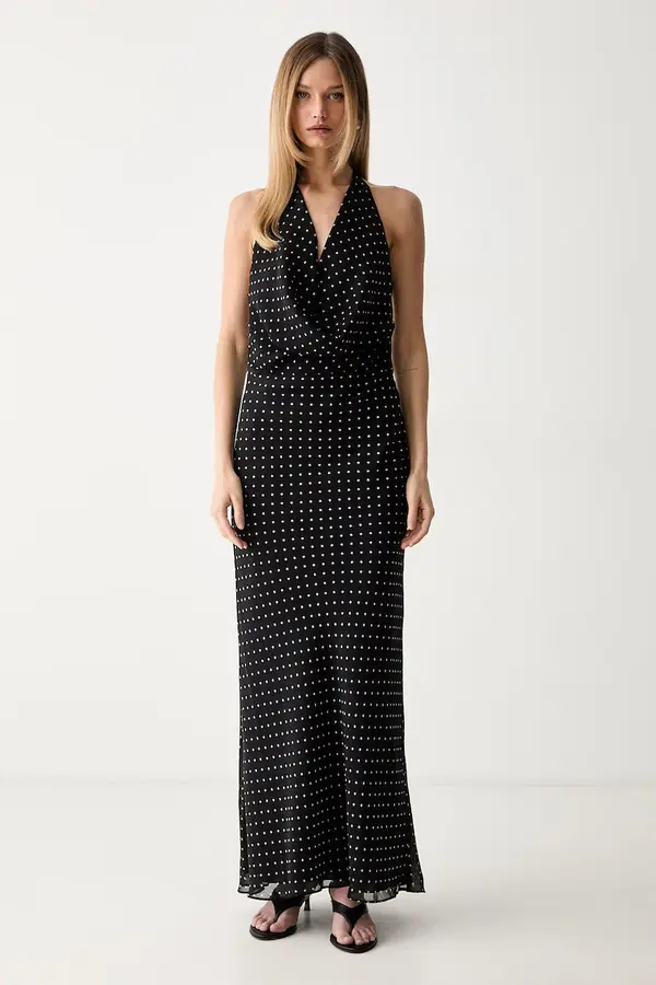 Rotate Rotate halter obleka