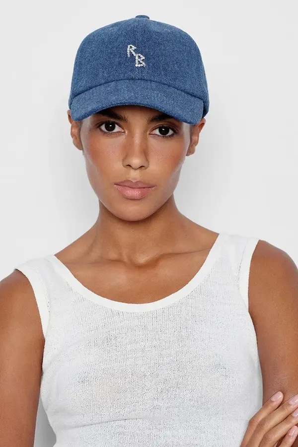 RUSLAN BAGINSKIY RUSLAN BAGINSKIY kapa s šiltom ženska jeans Baseball Cap