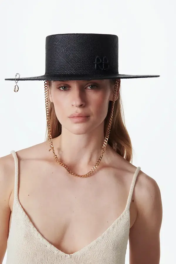 RUSLAN BAGINSKIY RUSLAN BAGINSKIY Klobuk Ruslan Baginskiy Canotier Hat