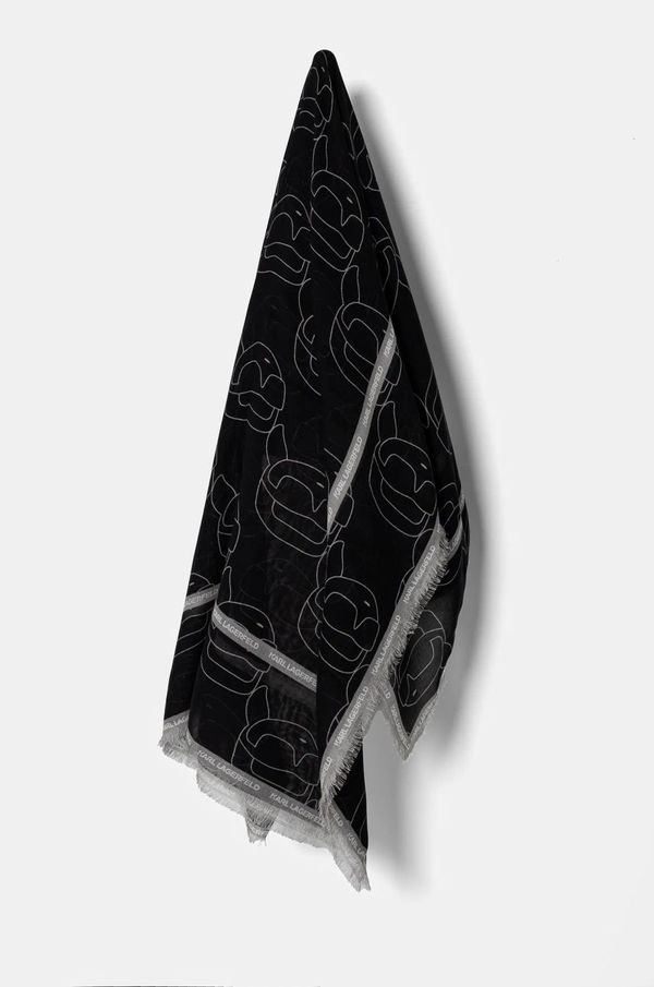 Karl Lagerfeld Ruta Karl Lagerfeld ženska, črna barva, A1W33152