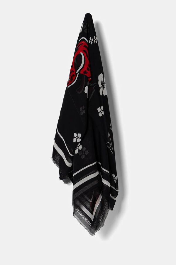 Karl Lagerfeld Ruta Karl Lagerfeld ženska, črna barva, A1W33154