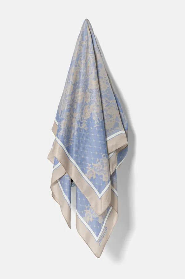 Blugirl Blumarine Rutica s primesjo svile Blugirl Blumarine bež barva, PA5020.T0300