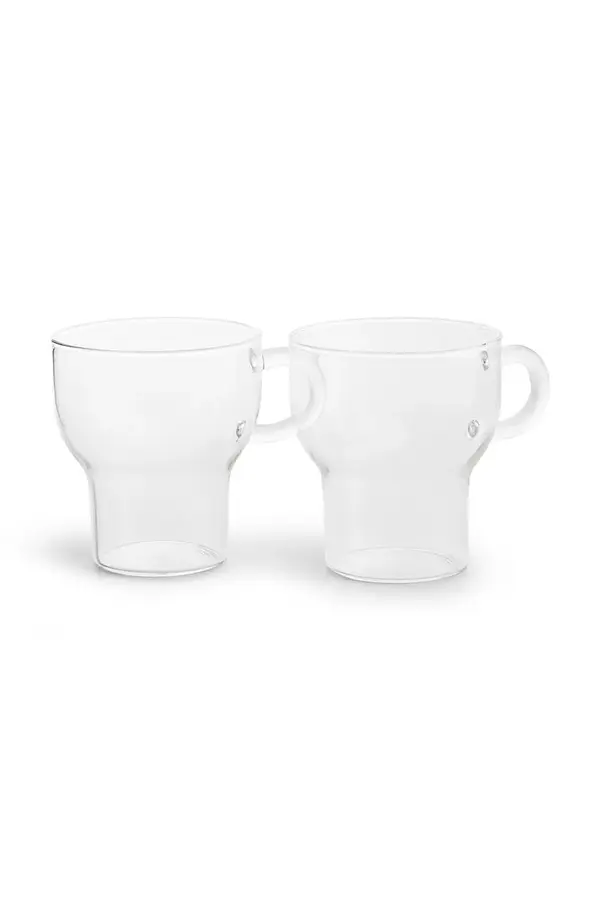 Sagaform Sagaform komplet lončkov iz borosilikatnega stekla 250 ml
