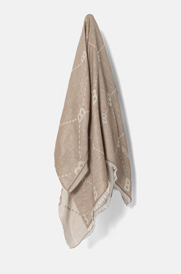 Blugirl Blumarine Šal Blugirl Blumarine ženski, bež barva, PA5005.T0300