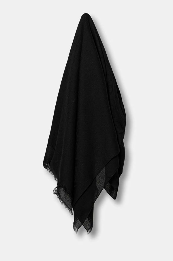 Guess Šal Guess ženski, črna barva, AW5153 MOD03