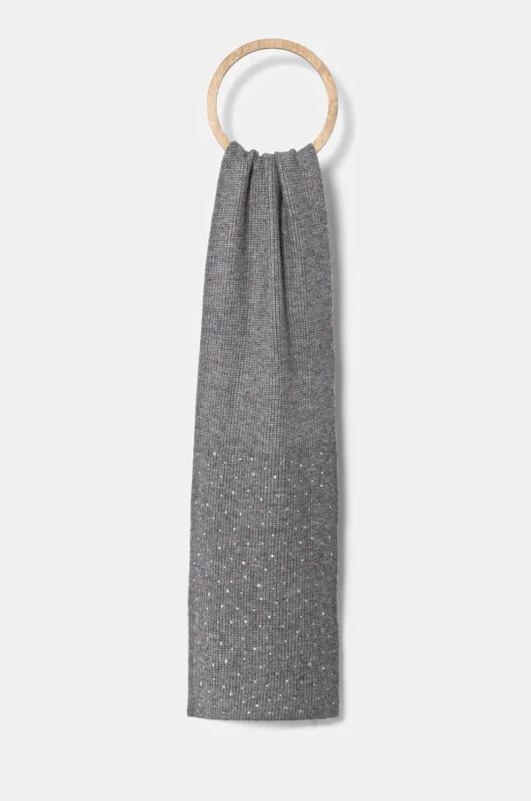 Guess Šal Guess ženski, siva barva, AW5214 POL03