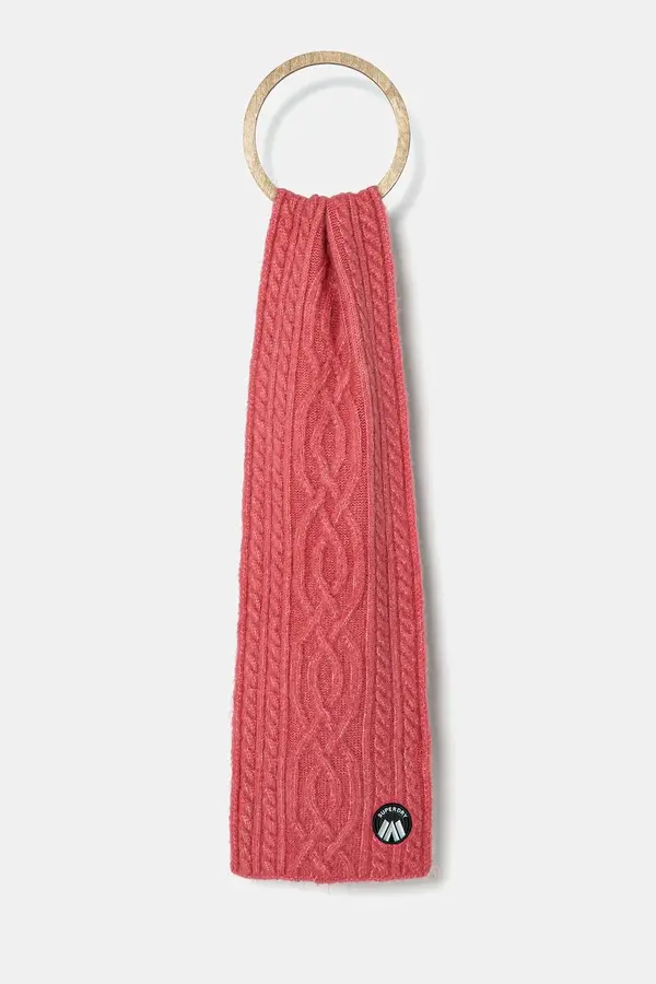 Superdry Šal s primesjo volne Superdry