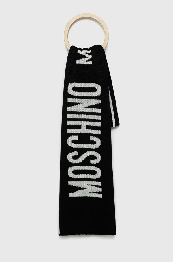 Moschino Šal z dodatkom volne Moschino
