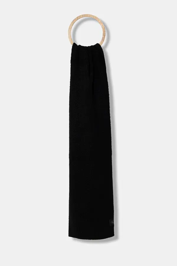Calvin Klein Šal z volno Calvin Klein