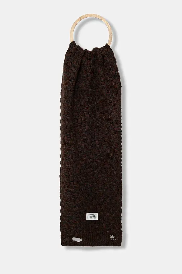 MM6 Maison Margiela Šal z volno MM6 Maison Margiela