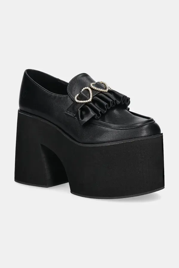 Koi Footwear Salonarji Koi Footwear Dark Delights Chunky Heart
