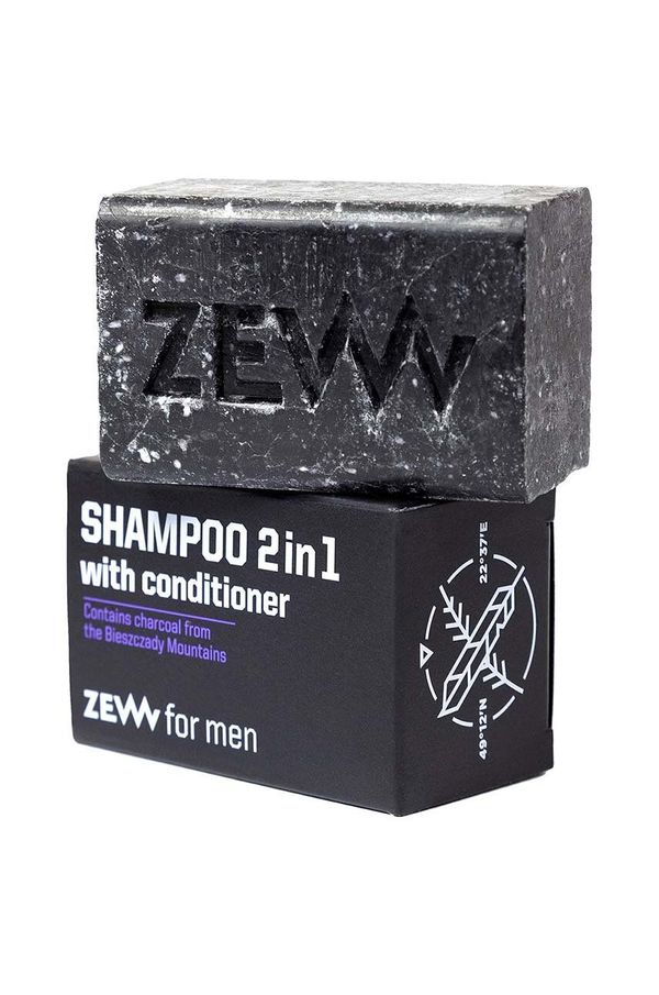 ZEW for men Šampon in balzam 2 v 1 ZEW for men z ogljem iz gorovja Bieszczady 85 ml