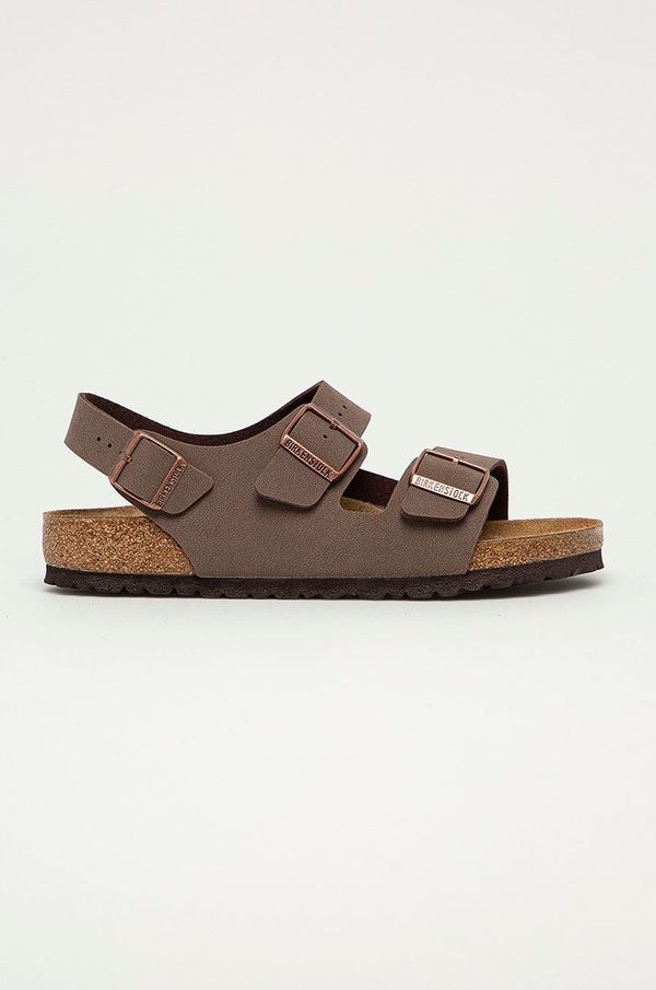 Birkenstock Sandali Birkenstock Milano moški, rjava barva, 634501