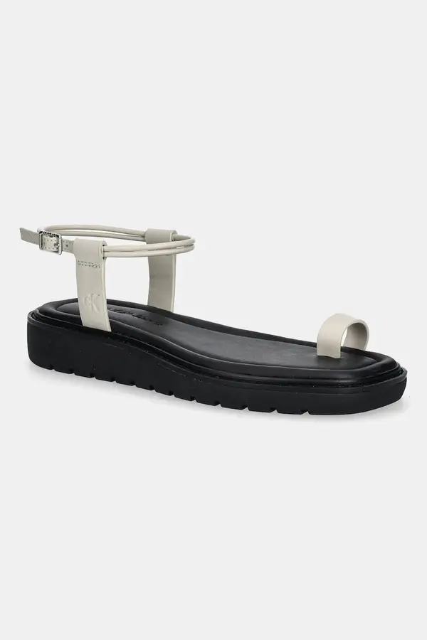 Calvin Klein Jeans Sandali Calvin Klein Jeans ROPE TOE POST SANDAL LTH MG