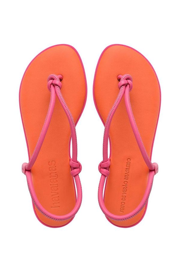 Havaianas Sandali Havaianas UNA ACAI ženski, oranžna barva, 4149616.7608