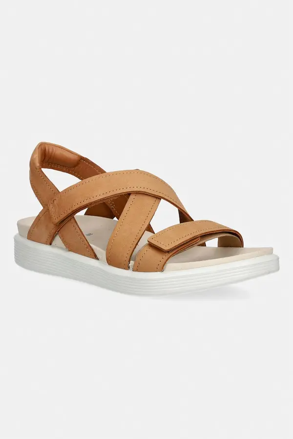 Ecco Sandali iz nubuka Ecco Soft Sandal W