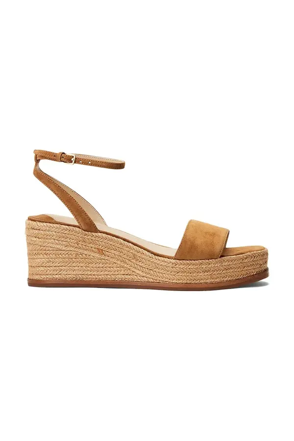 Lauren Ralph Lauren Sandali iz semiša Lauren Ralph Lauren Leona