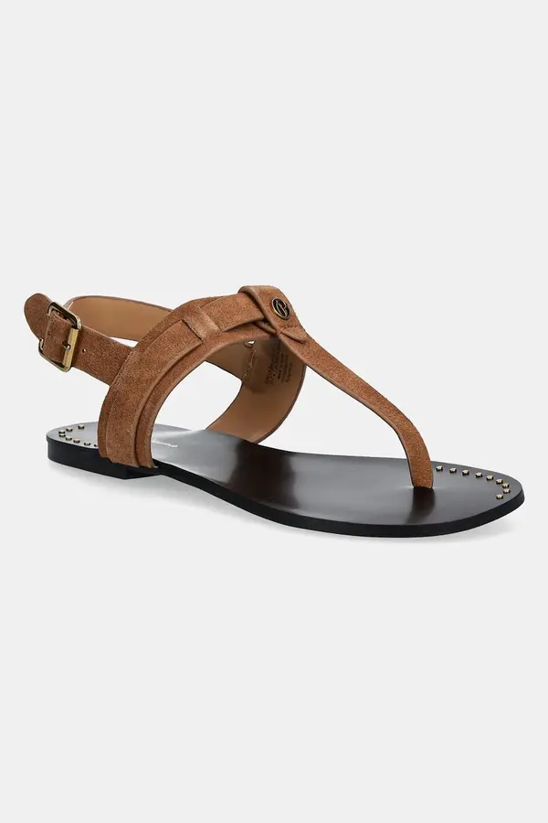 Pepe Jeans Sandali iz semiša Pepe Jeans SAM ONE